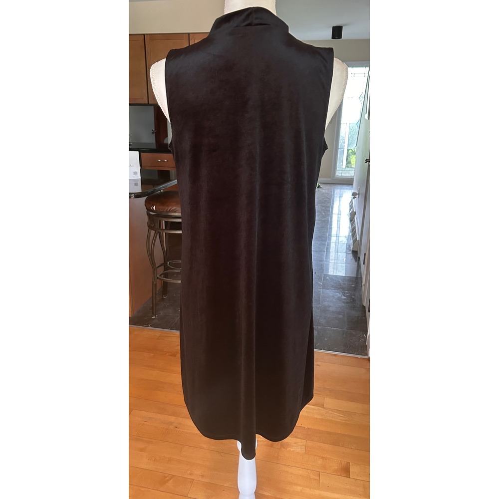Annalee + Hope Shift Dress Velvet M‎ Black Whimsigoth Classic LBD - Picture 5 of 10